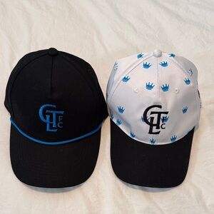 Charlotte FC Baseball Caps - Black, White & Blue